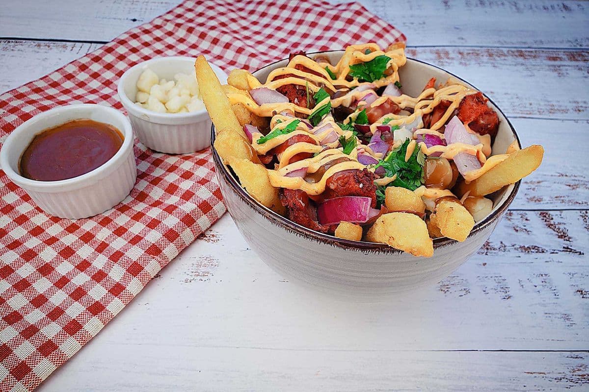 Chilli Chicken Poutine
