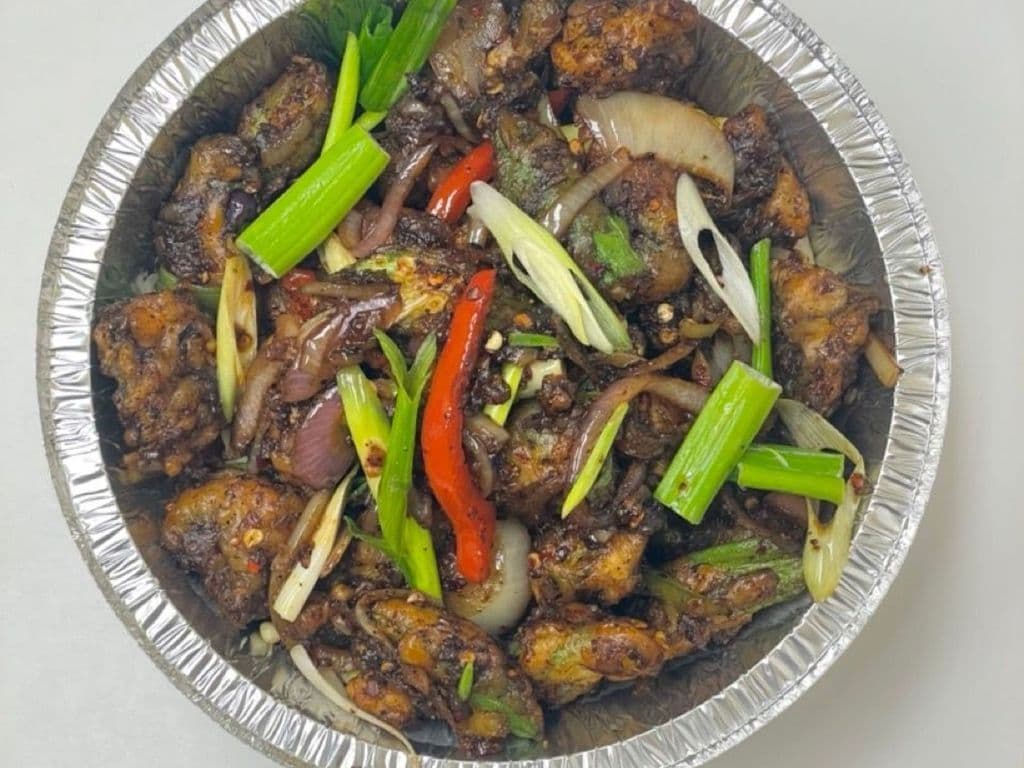 Okra Mushroom Salt & Pepper