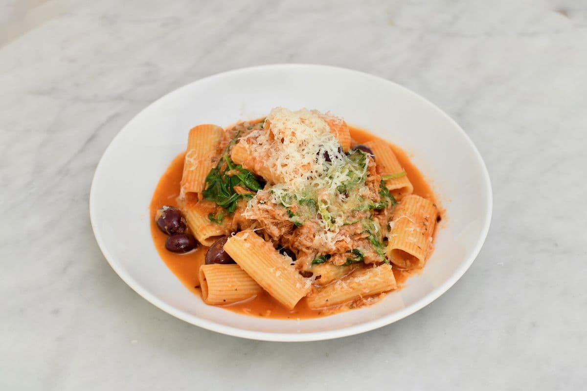 Rigatoni with Braised Lamb Ragù