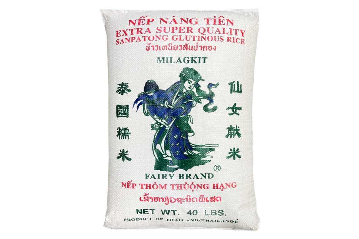Fairy Brand Thai Glutinous Rice Gao Nep (40 lb)