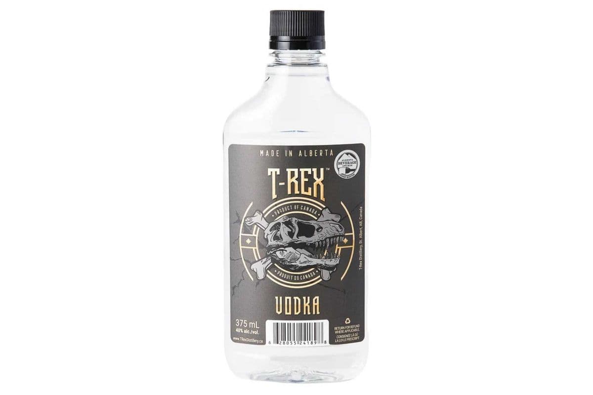 T-Rex Vodka (13 oz Mickey) Local (1 x 375 ml)