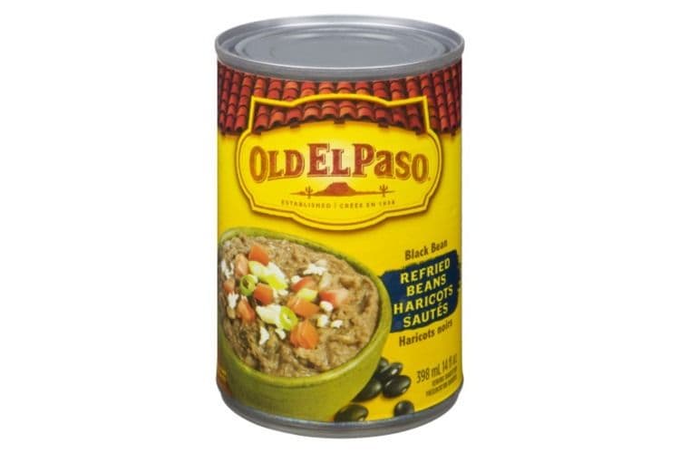 OEP Refried Black Beans (398 ml)