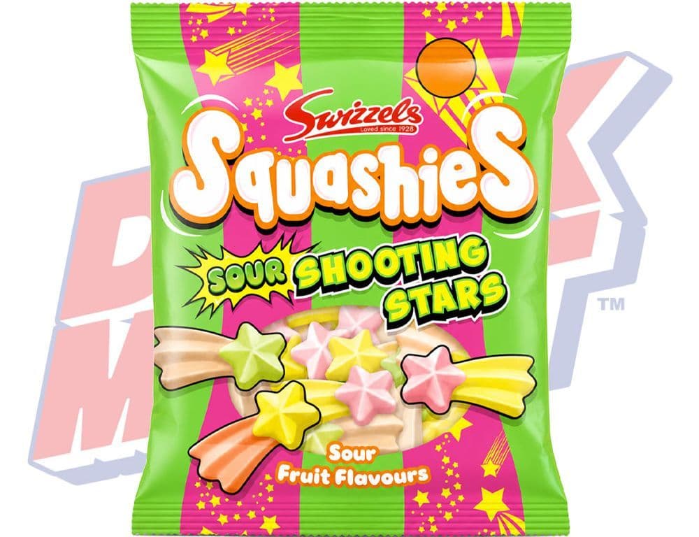 Squashies Sour Shooting Stars (UK) - 100g