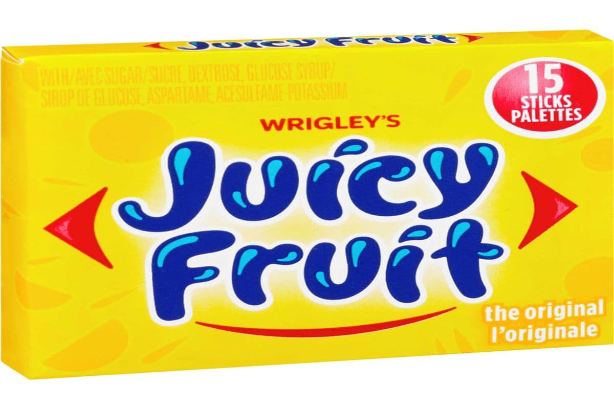 Wrigley's 15 Sticks Juicy Fruit