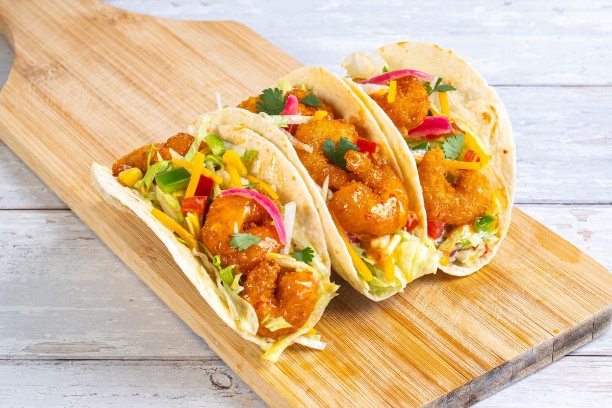 Bang Bang Shrimp Tacos