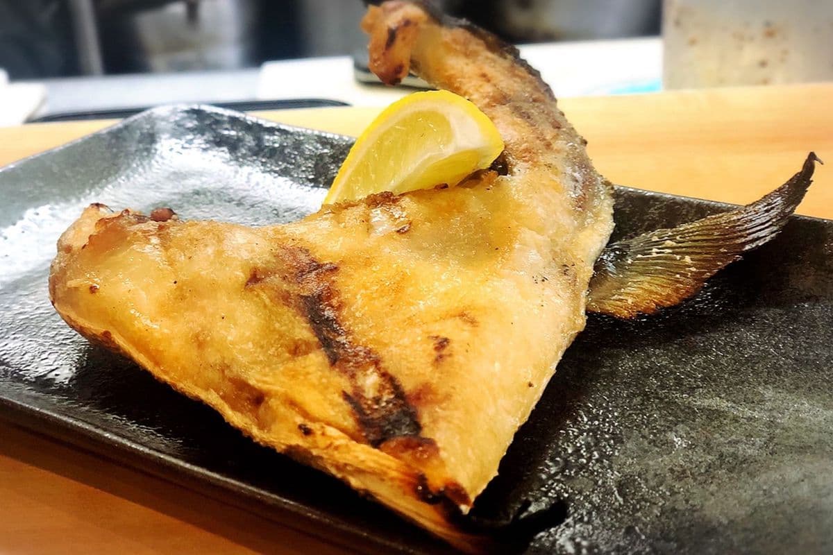 Hamachi neck teriyaki