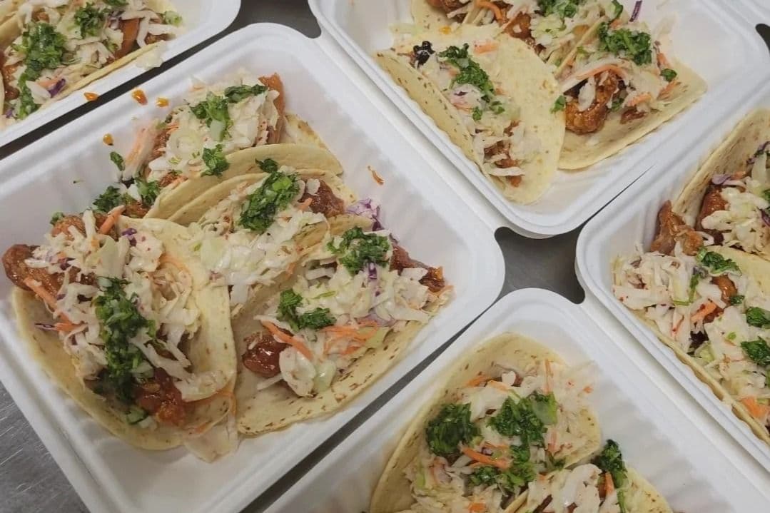The "KFC" Korean Fried Chicken Taco