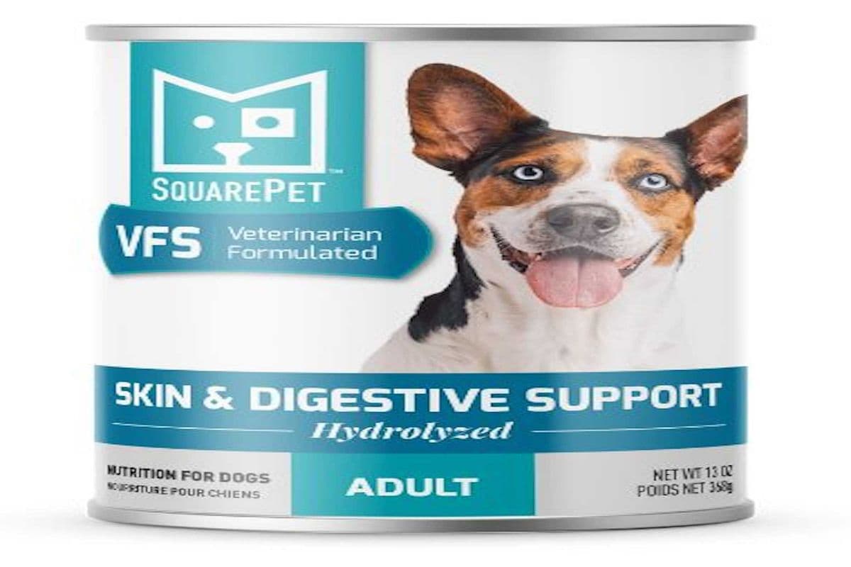 Square Pet VFS Cans Canine Skin & Digestive Support ( 13oz)