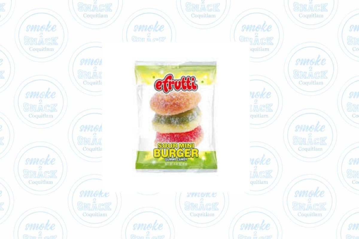 Efrutti Sour Mini Burger (9g)