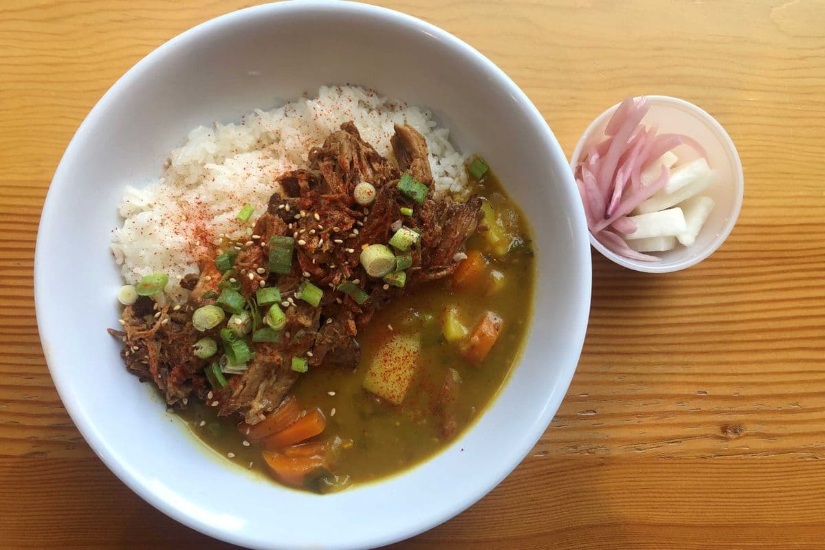 Korean Curry Denjung Pork