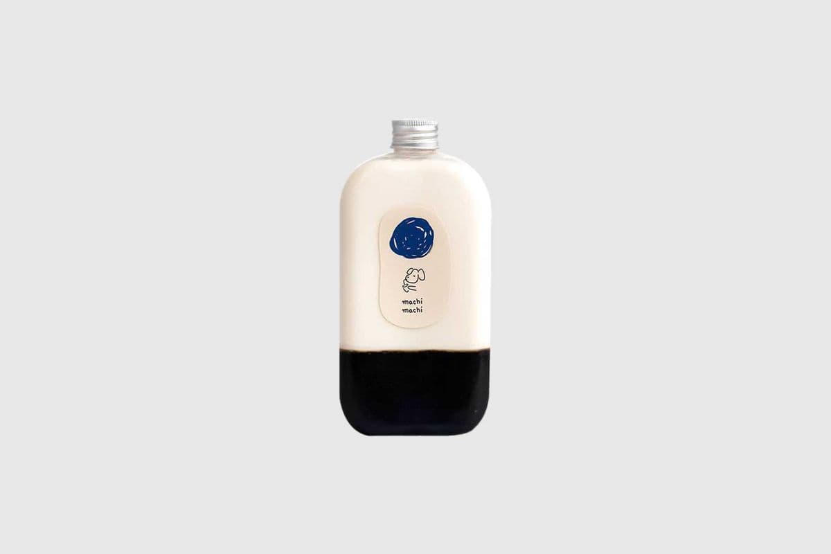 Fresh Milk with Grass Jelly (Caffeine Free)