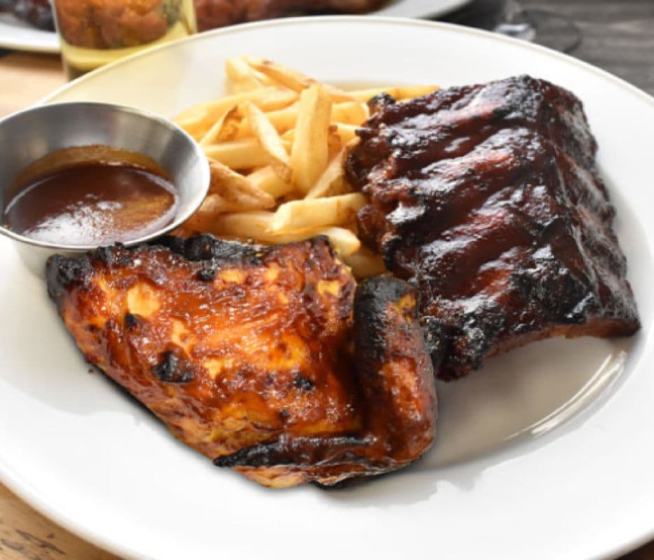 Chicken and Rib Combo (Breast)