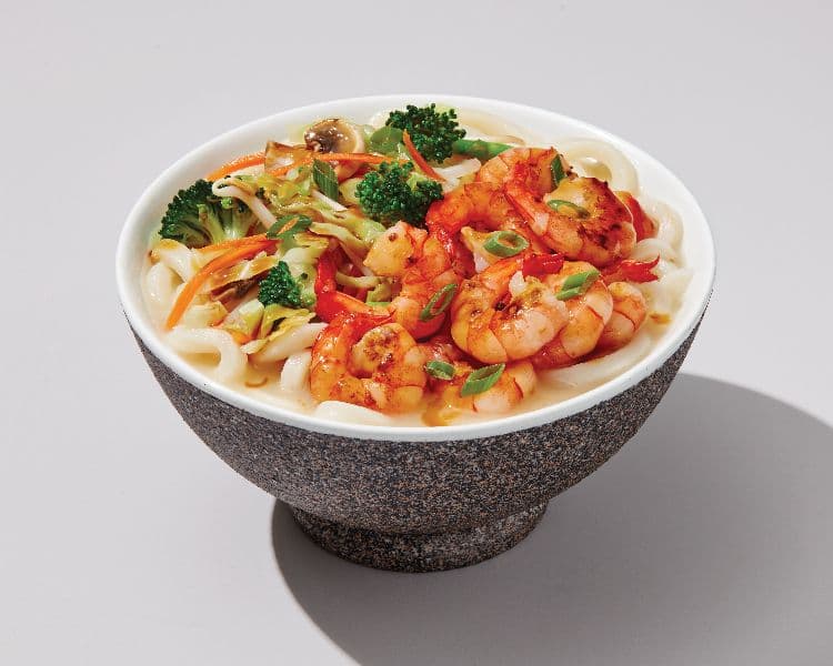 Shrimp Udon Soup