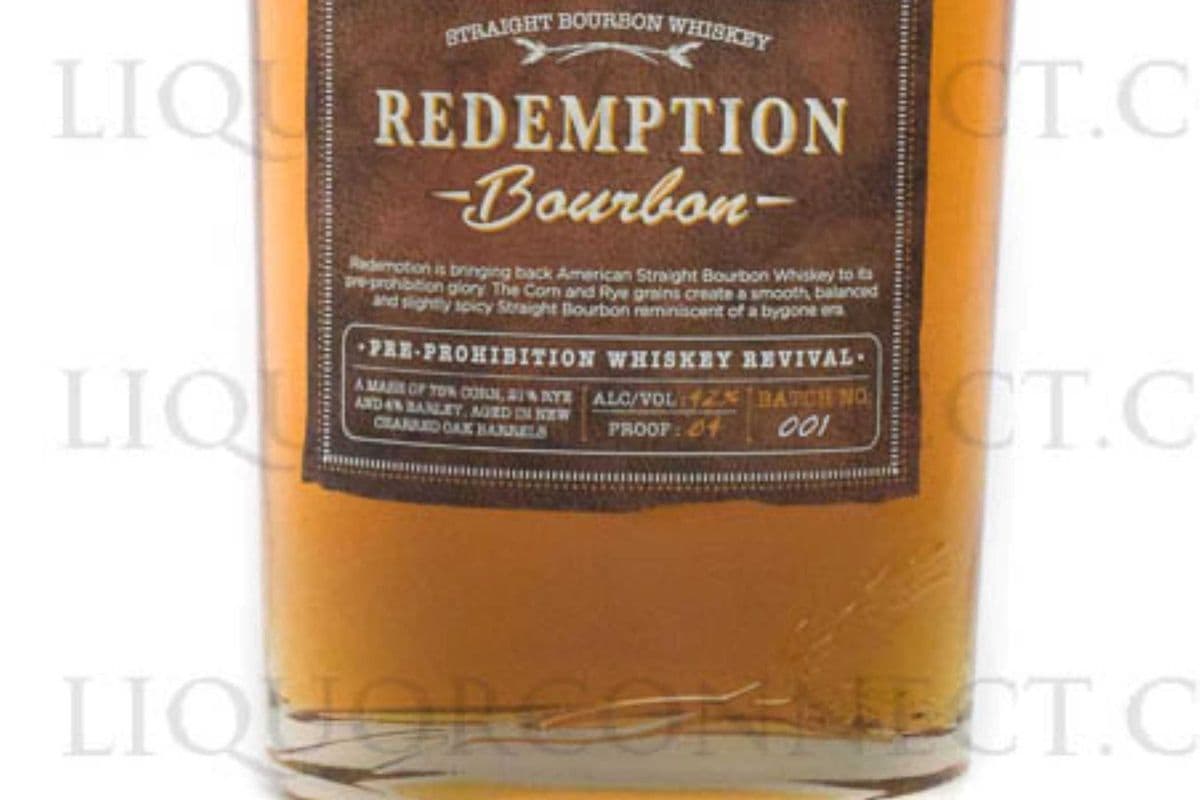 REDEMPTION BOURBON WHISKEY (1 x 750ml)
