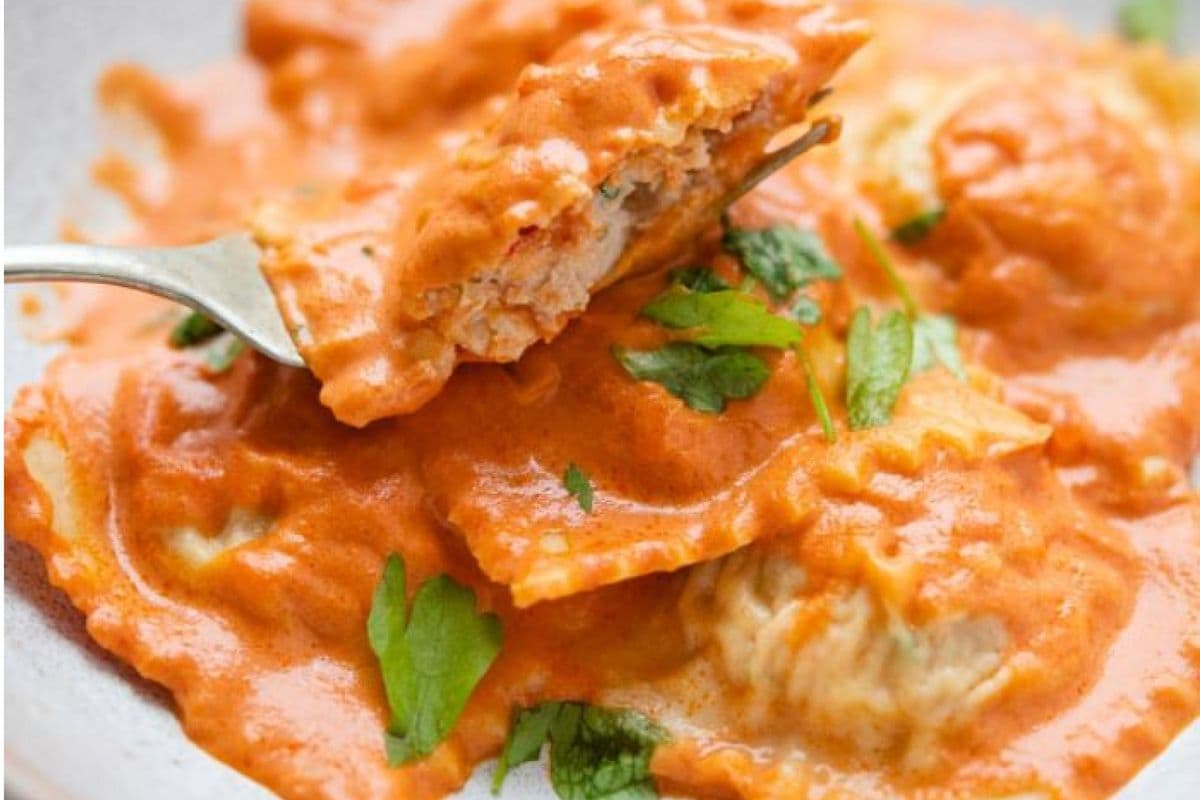 High-End Lobster Ravioli