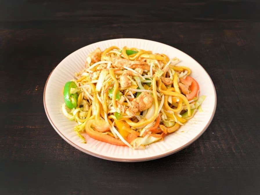 34a.Shrimp Shanghai Stir Fried Noodle