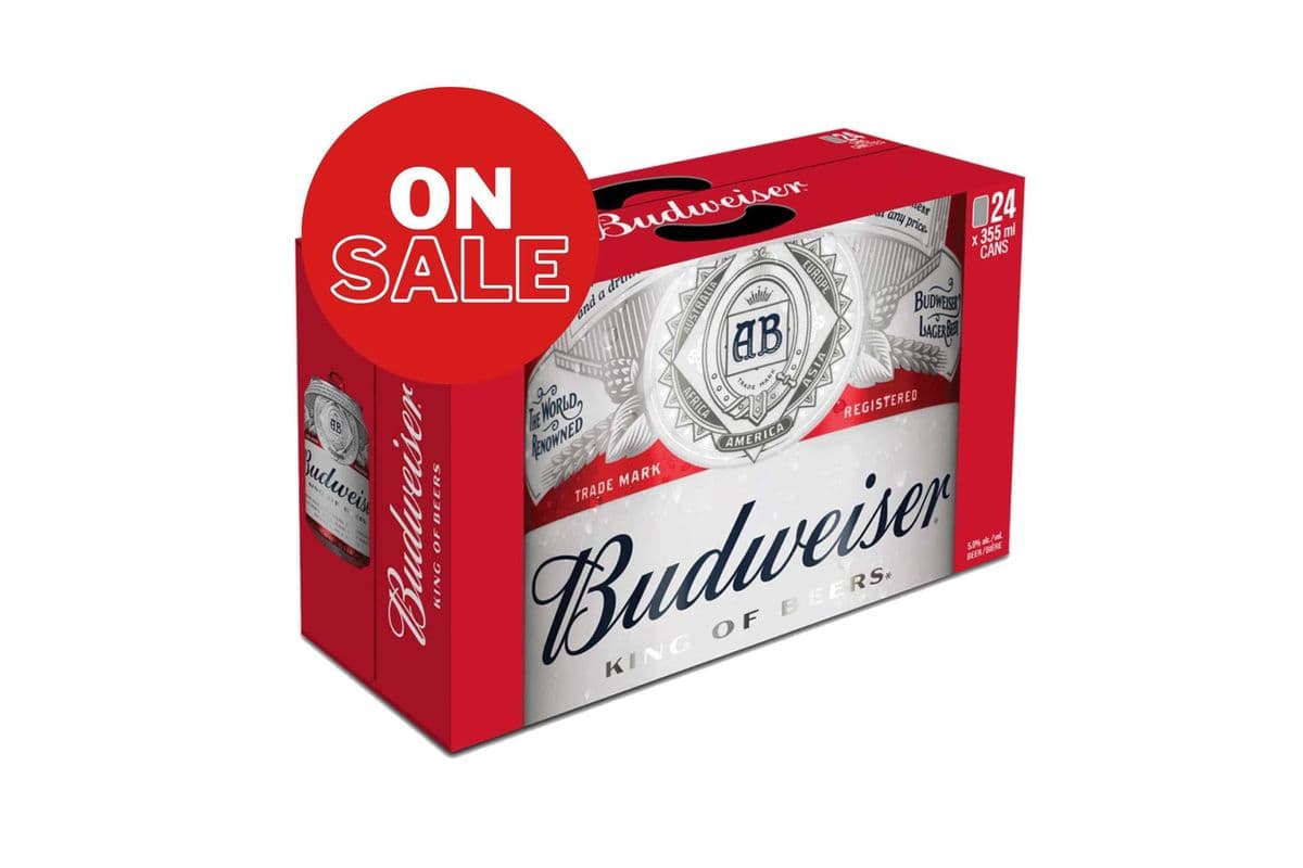 Budweiser (24 x 355 ml)