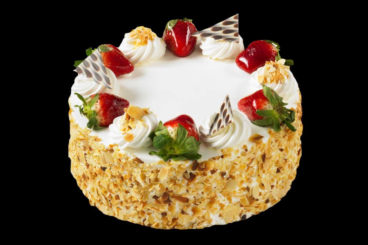 Strawberry Short Cake Slice