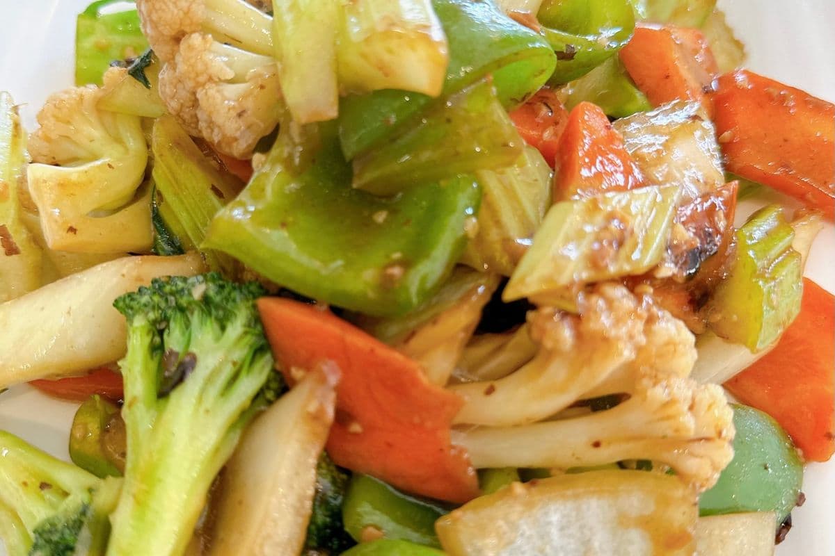 V02. Mixed Vegetables in Black Bean Sauce 豉汁杂菜
