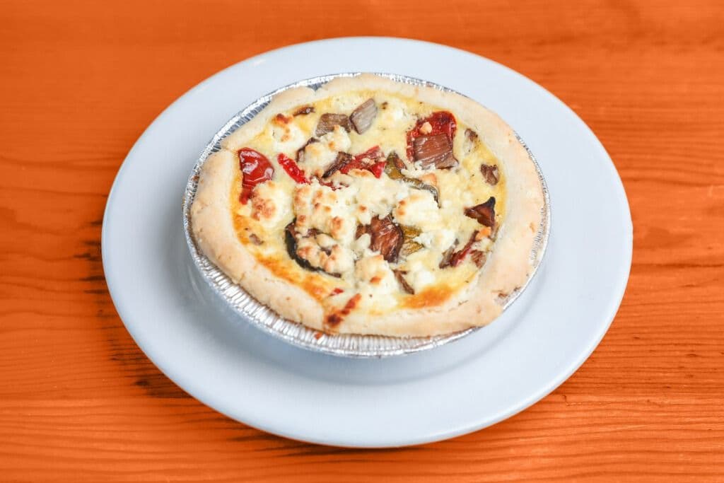 Roasted Veggie and Goat Cheese