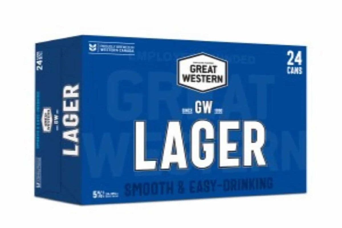 Great Western Lager 24*355 (24 x 355 ML)