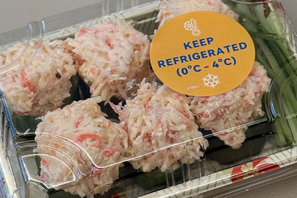 Snow Crab in cucumber (6pcs)