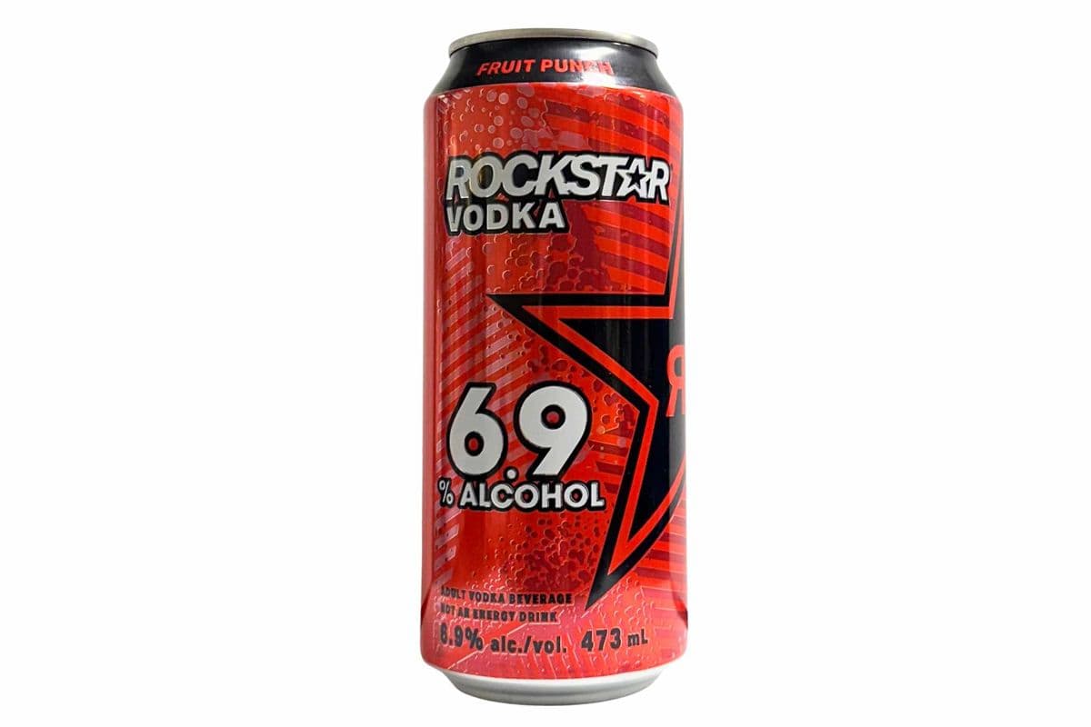 Rockstar Vodka Fruit Punch (1 x 473mL)