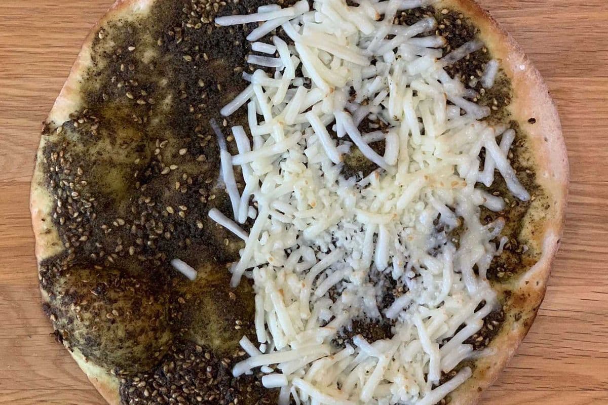 Zaatar and Cheese Pie