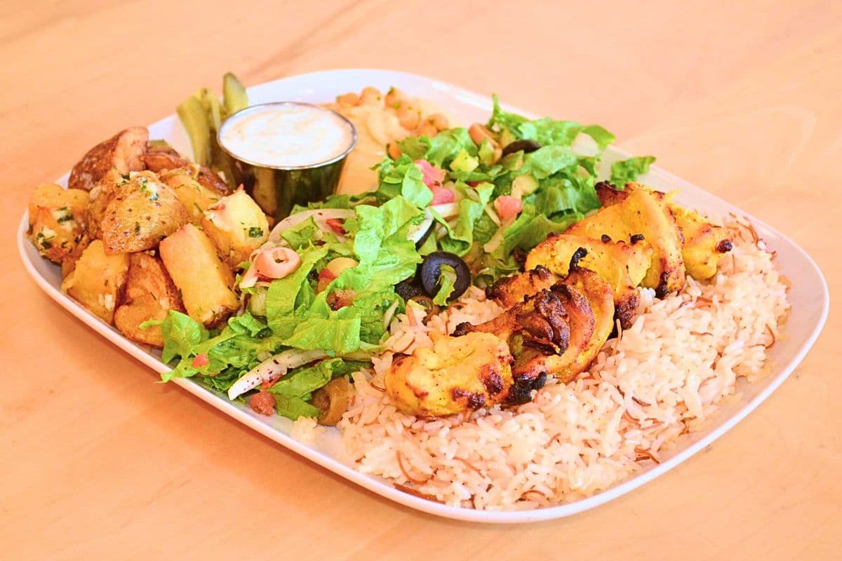 Make Your Own Kebab Plate