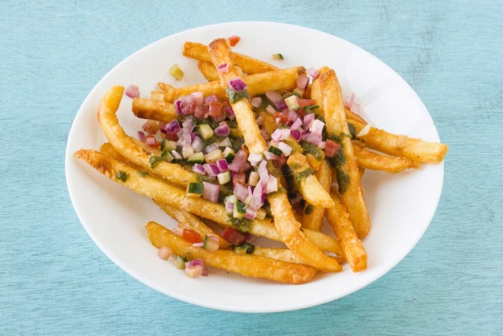 Kachumber Fries