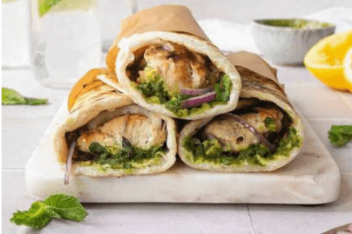 Malai Chicken Parantha