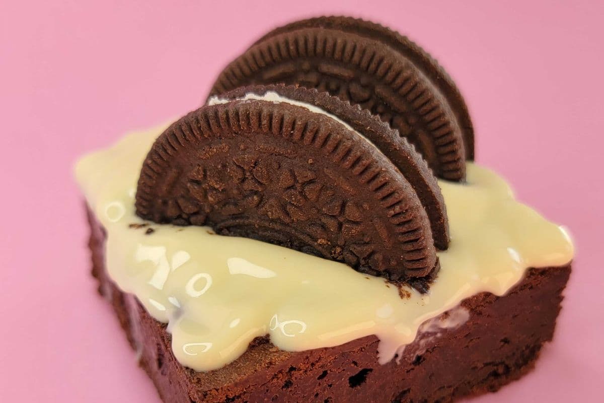 Double Trouble Oreo Brownie 😈🍫