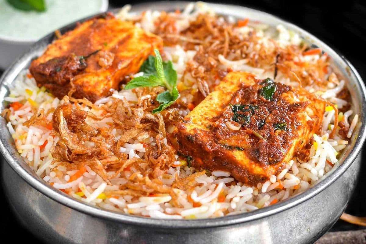 Paneer 65 Biryani