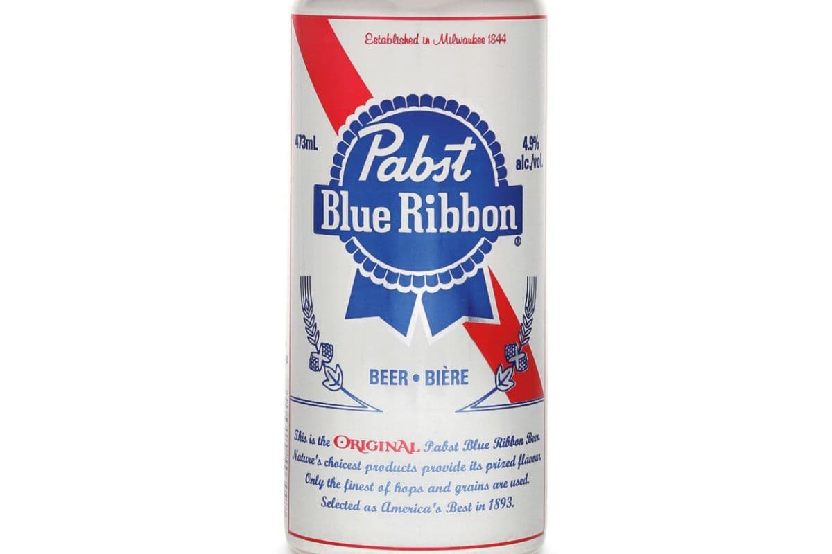 Pabst blue ribbon original lager beer 473 ml (1 x 473 ml)