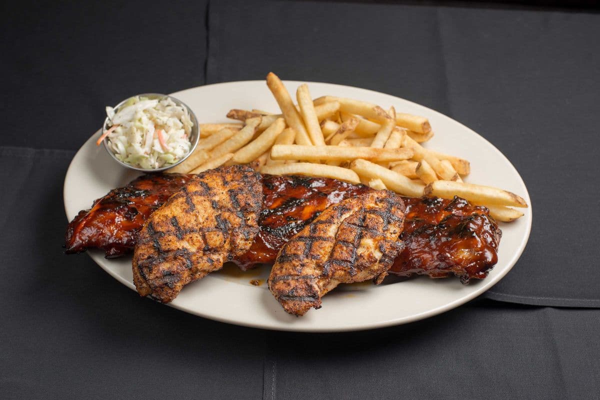 Full Rib and Cajun Chicken