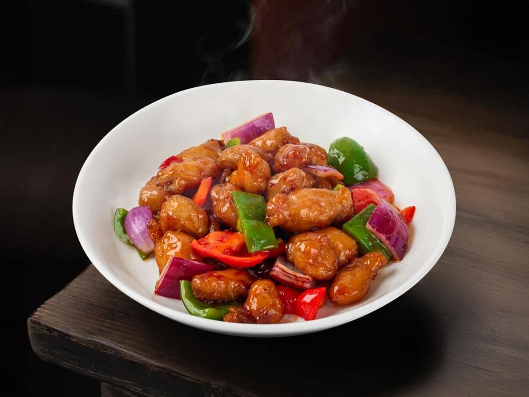 Special crispy sweet and sour pork / 特色脆皮咕噜肉