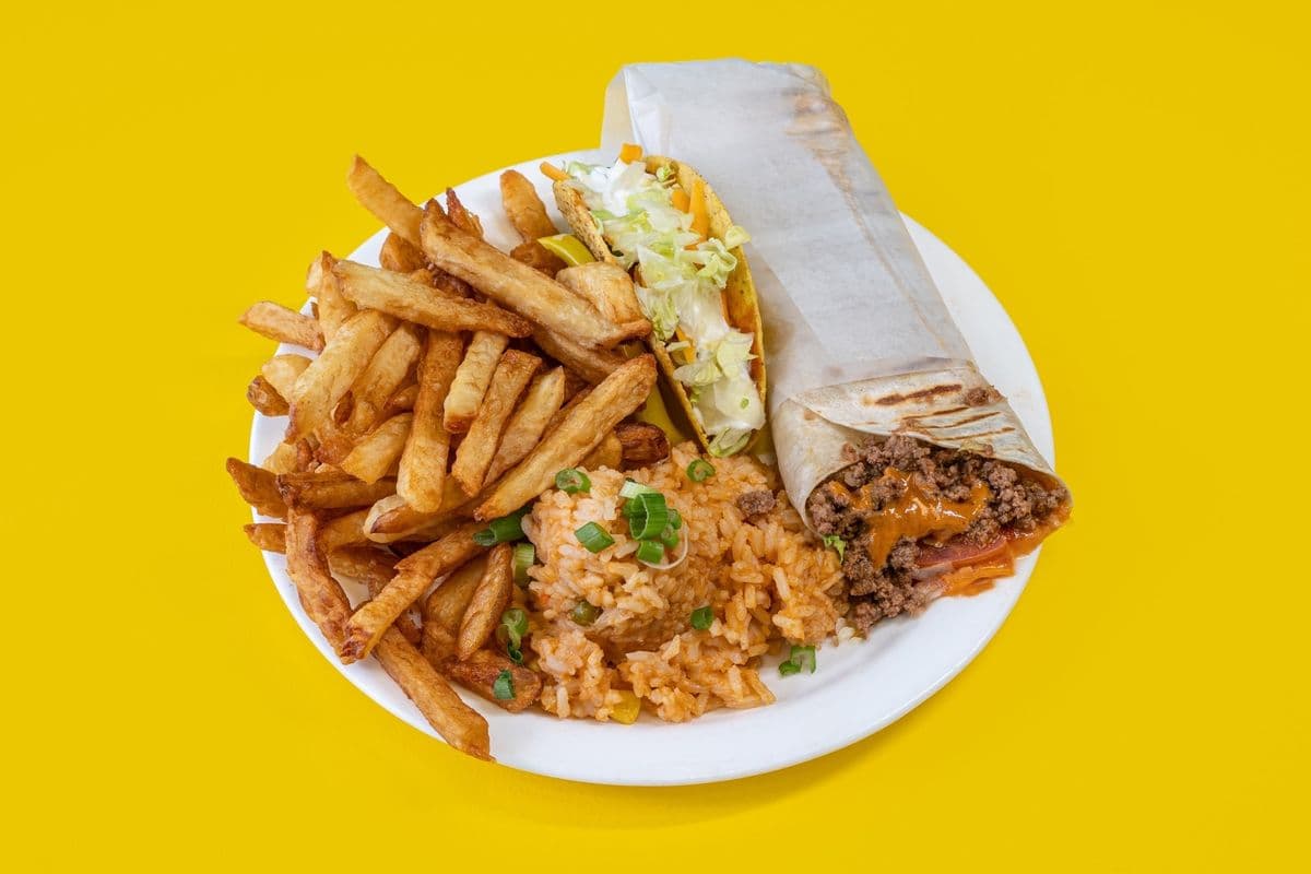 Combos #4 - 1 Mexitaco et 1 burrito / 1 Mexitaco and 1 Burrito