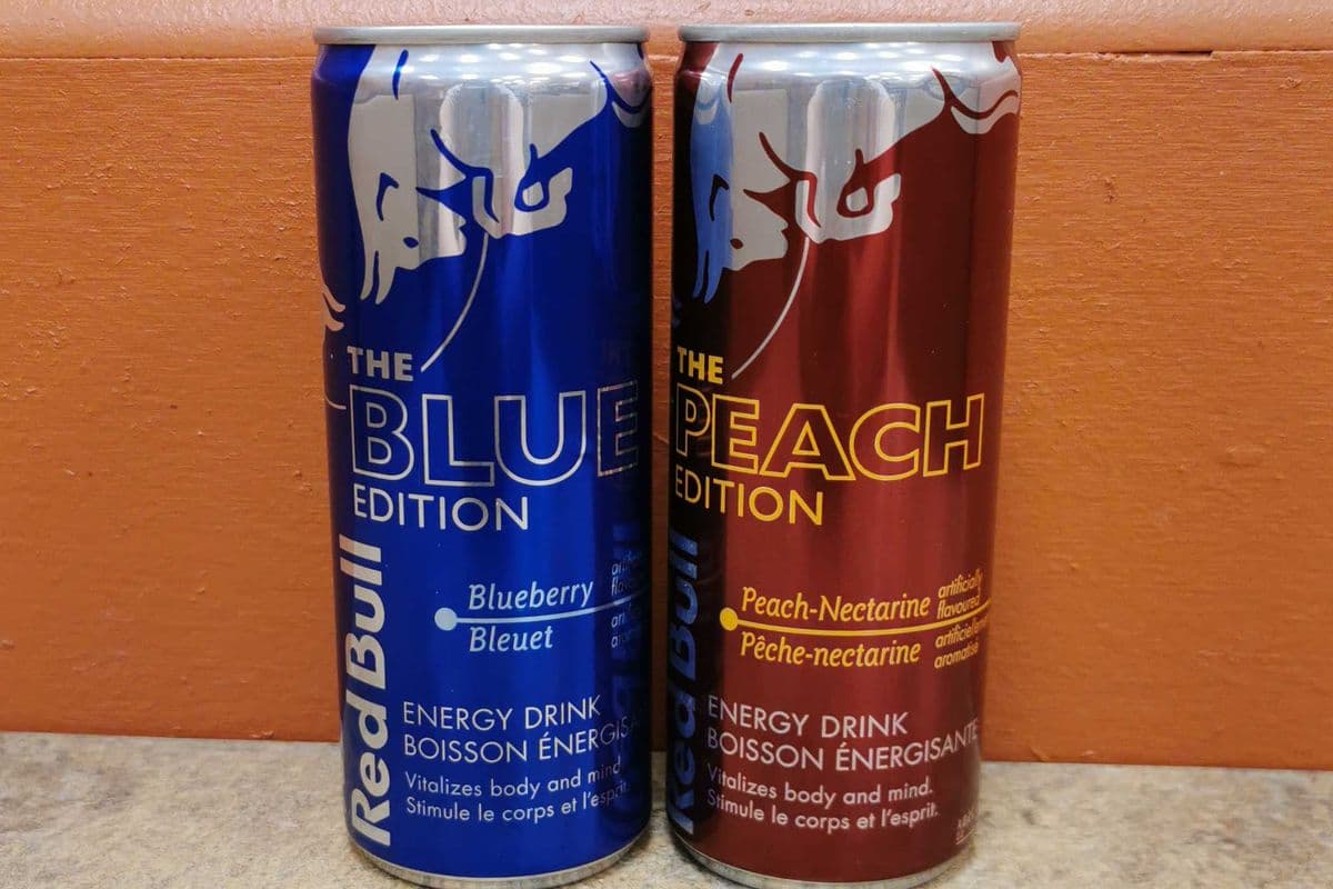 redbull blueberry and peach (250ml)