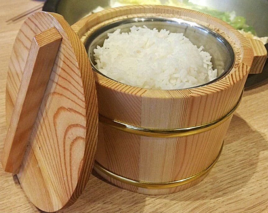 Steamed Rice (Small Bucket) / 白飯 (小桶)