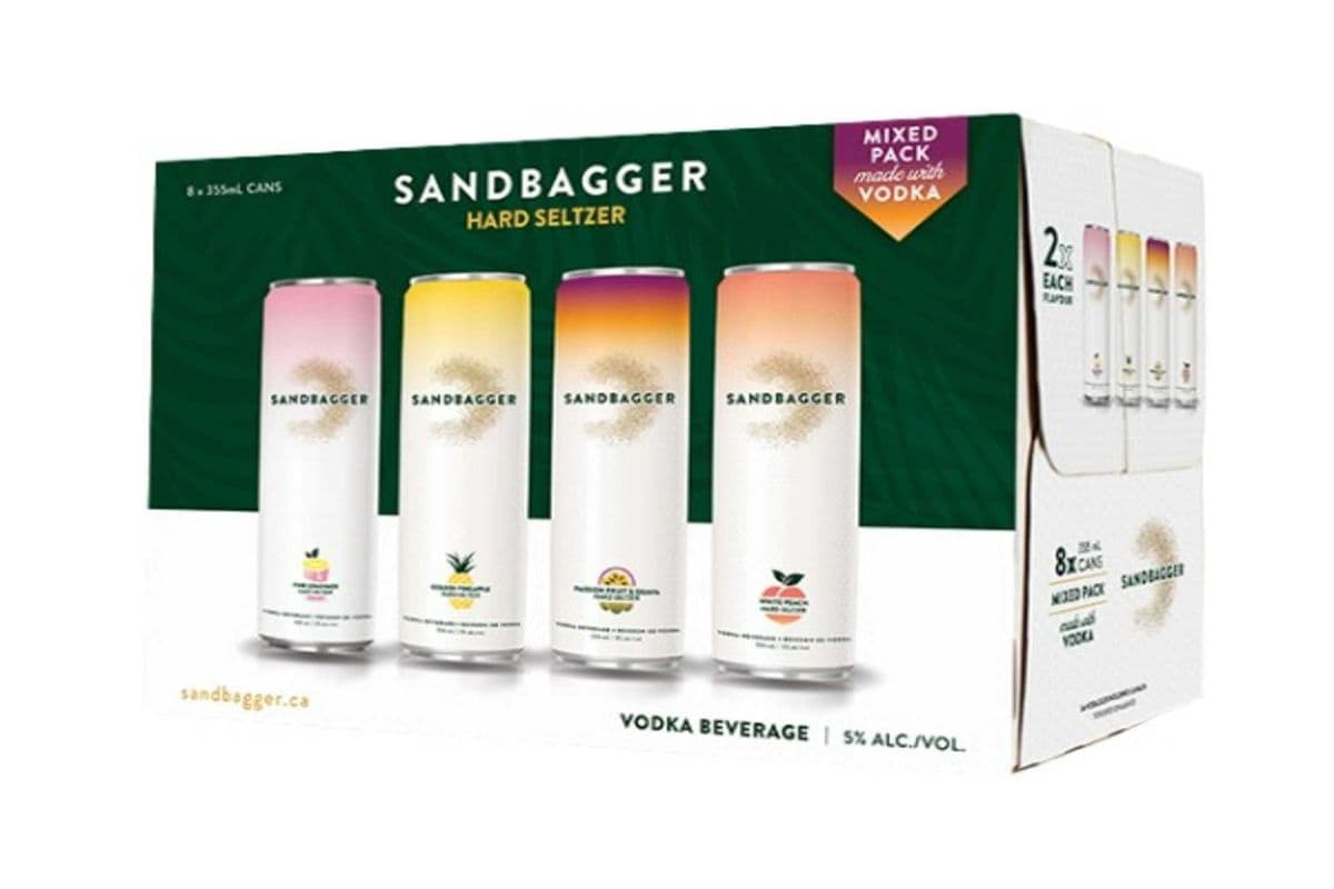 SANDBAGGER VODKA 8 PACK MIXER (1 x 8 Pack)