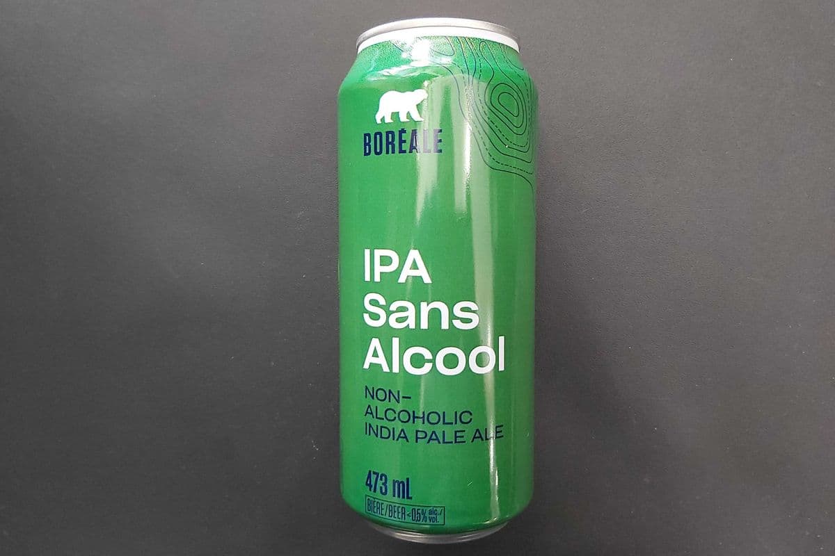 Boréal i PA sans alcool 473ml cannette (vert)