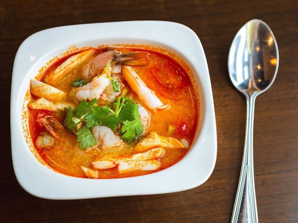 Tom-Yum Soup Shrimp
