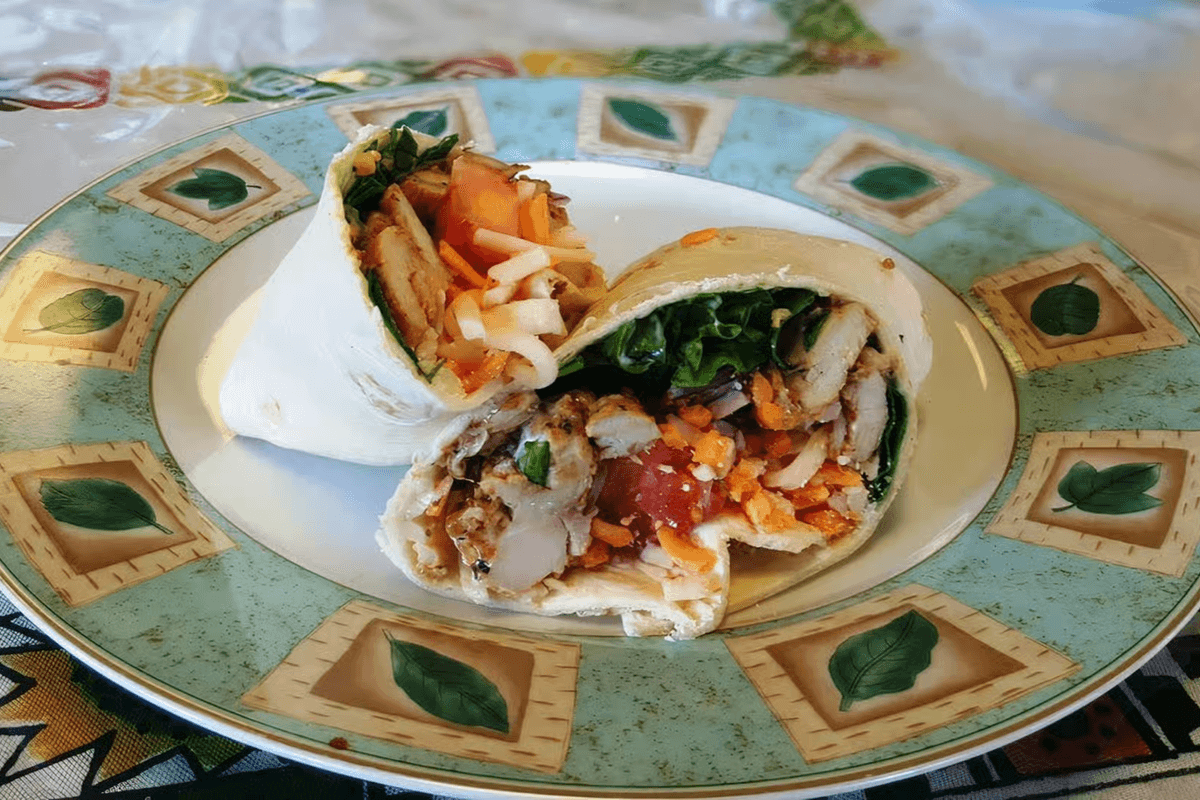 15. Roast Chicken Wrap