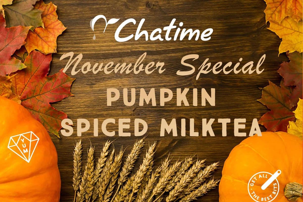Pumpkin Spiced Milk Tea
