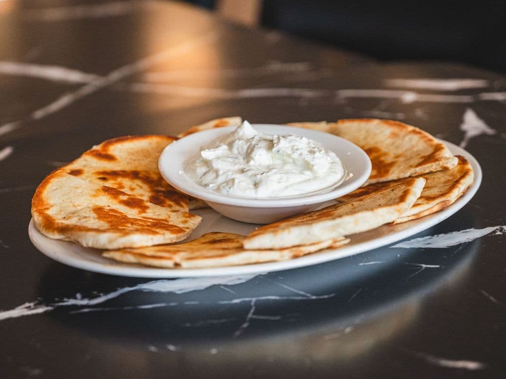 Tzaziki avec Pain Pita