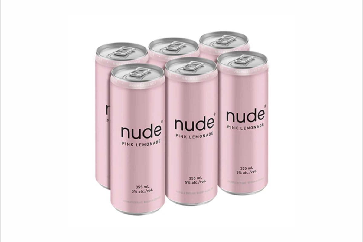 Nude Vodka Soda Pink Lemonade (6-Pack) (6 x 355ml)