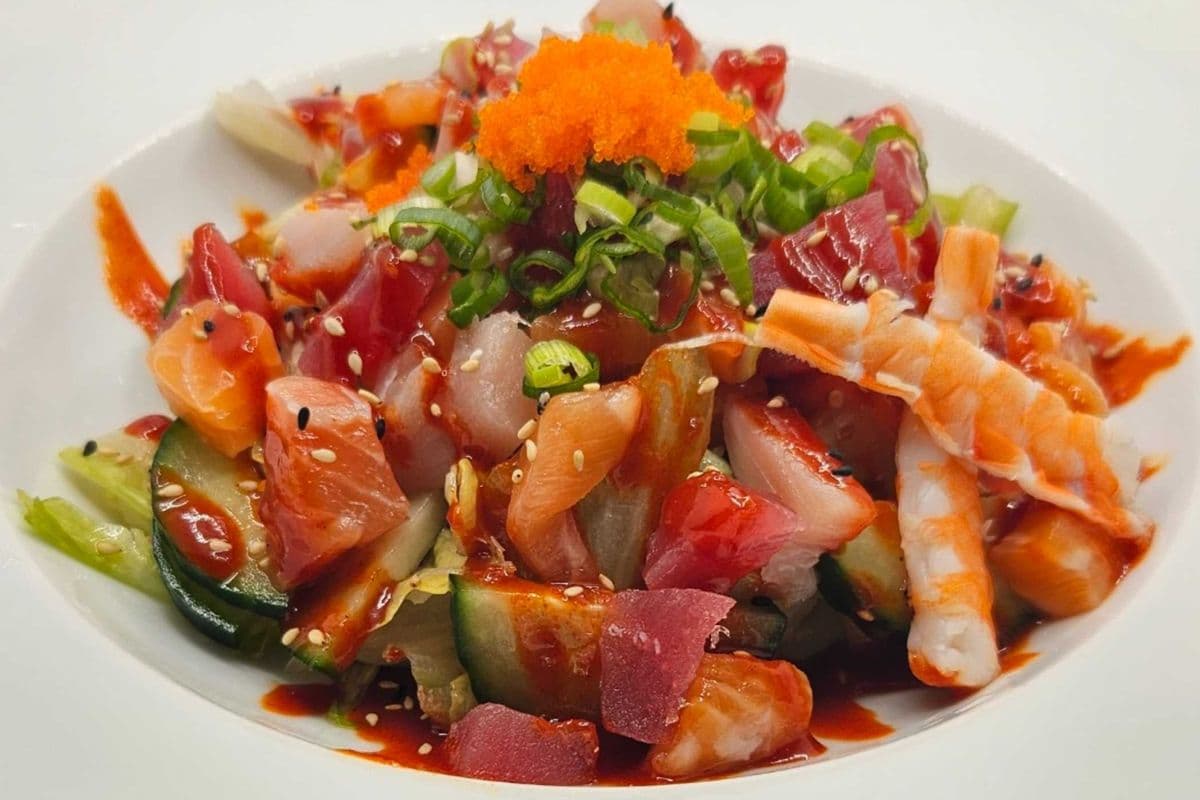 Spicy Sashimi Salad