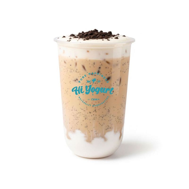Oreo Mochi Latte with Cheese foam (芝士奥利奥麻薯牛乳)
