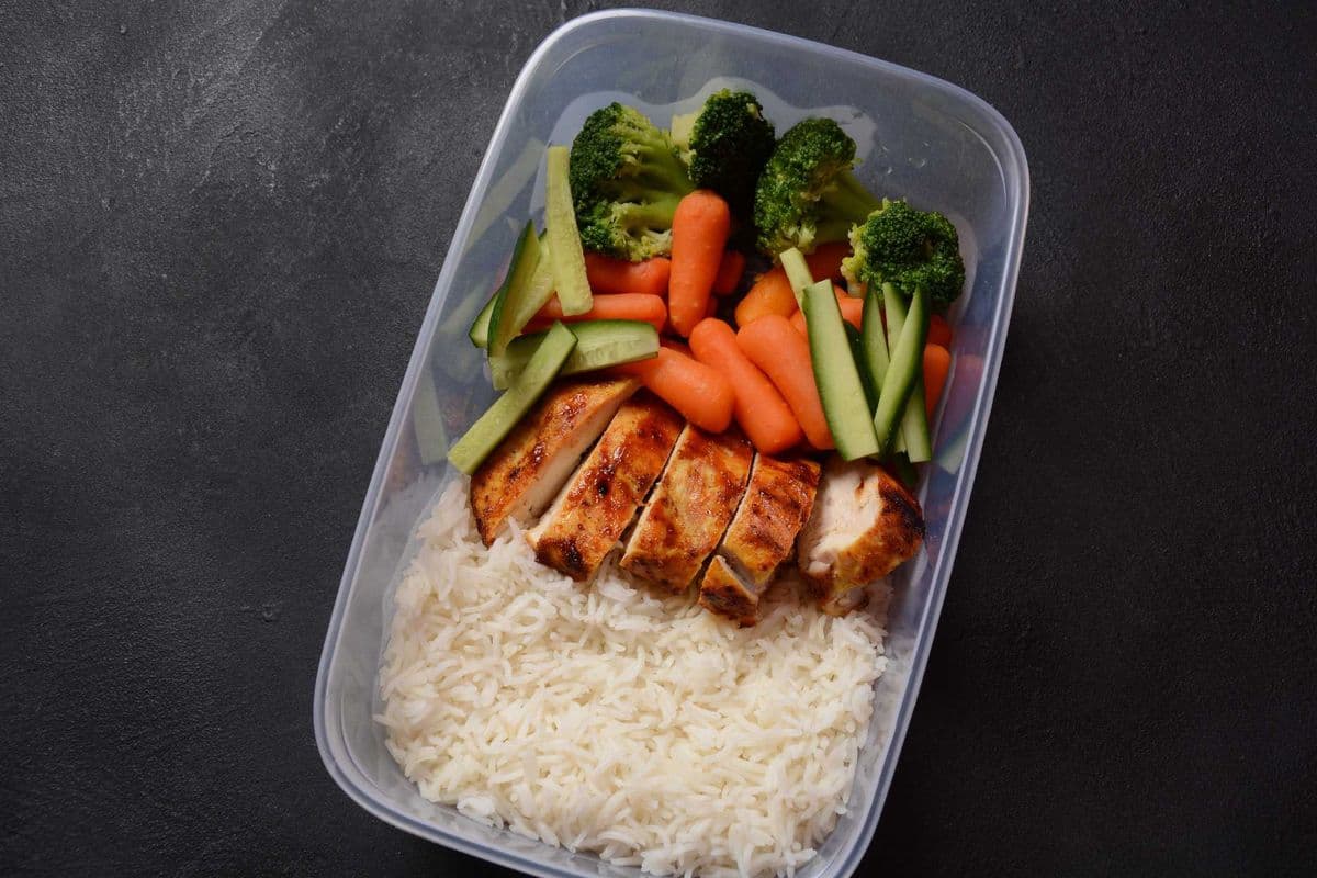 Grilled Chicken with Rice