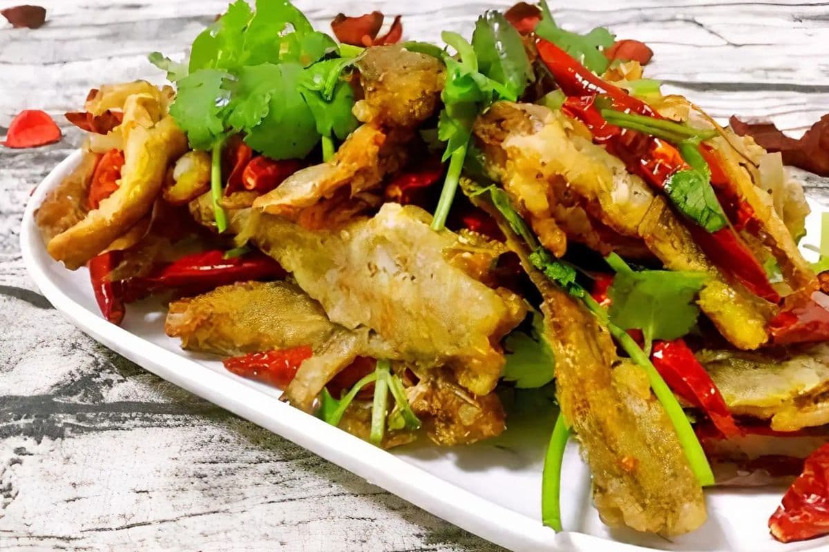 香酥小黄鱼Fied Small Yellow Croaker